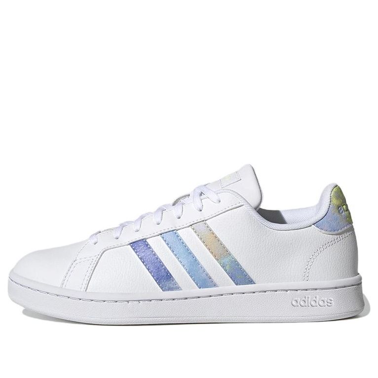 (WMNS) adidas Grand Court Cloudfoam 'White Almost Lime' GY9409