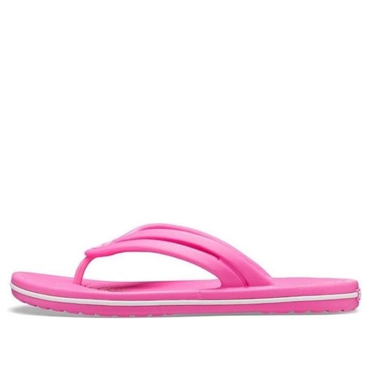 (WMNS) Crocs Flip-Flops Pink 206100-6QQ