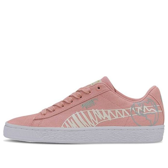 (GS) PUMA Basket Canvas Winter 'Time 4 Change - Bridal Rose' 374300-01