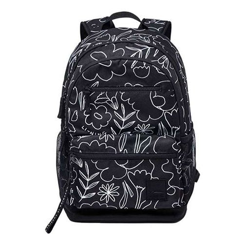 Li-Ning Allover Print Sportstyle Backpack 'Black' ABST155-1