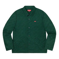 Supreme FW19 Week 5 Snap Front Jacquard Logos Twill Jacket logo SUP-FW19-590