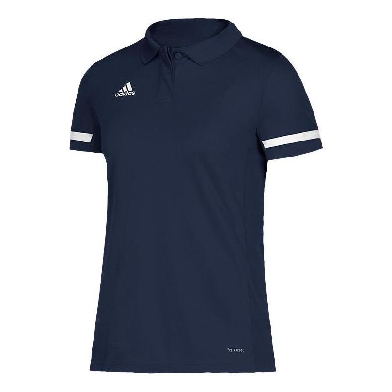 (WMNS) adidas Team 19 Polo Shirt Asia Sizing 'Navy' DY8863