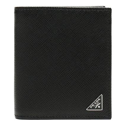 PRADA SS26 Saffiano Leather Wallet 'Black' 2MO004-QHH-F0002