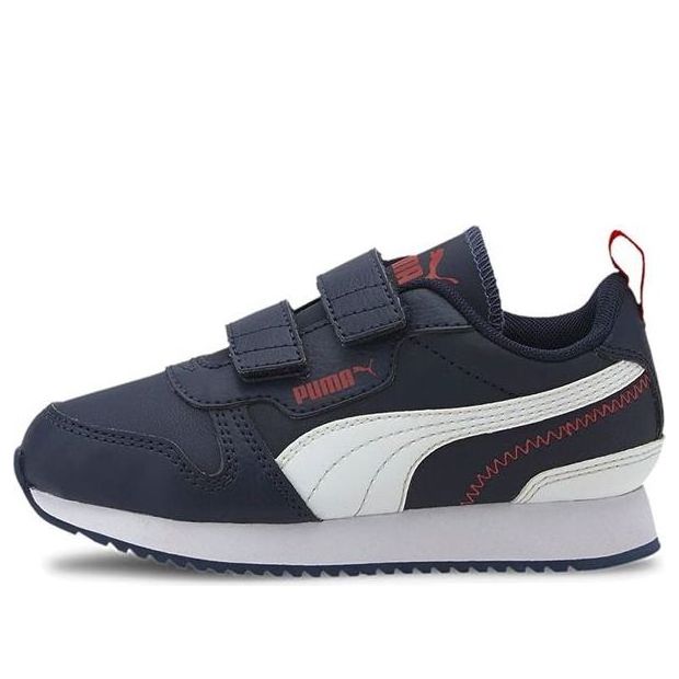 (PS) PUMA R78 Running Shoes Blue/White/Red 374429-03
