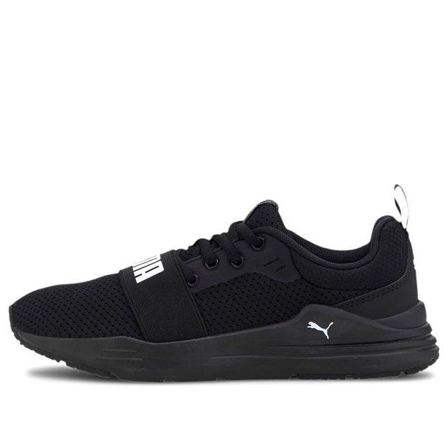 PUMA Wired Run Agile Imeva Low-Top Sneakers K Black 374214-01