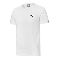 PUMA Embroidery Logo Round Collar Male White 834479-02