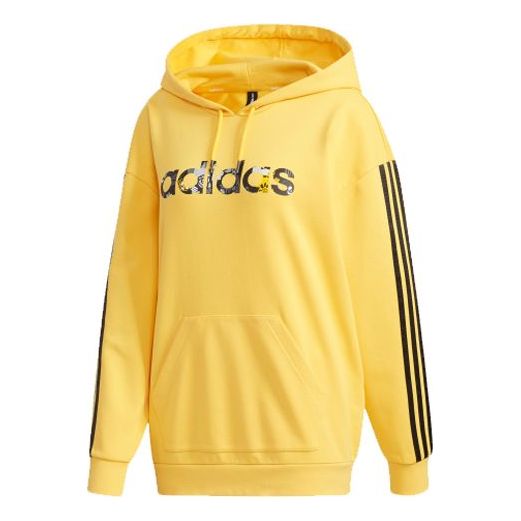 (WMNS) adidas neo Sweatshirt Yellow DZ7596