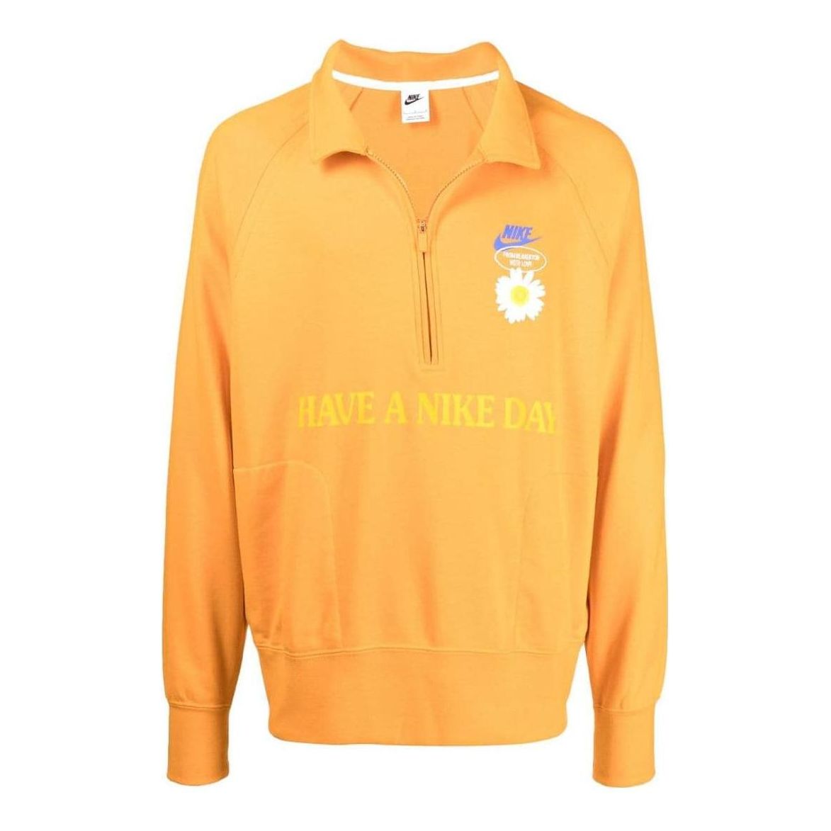 Nike Half-zip sweatshirt 'Orange' DM5050-886
