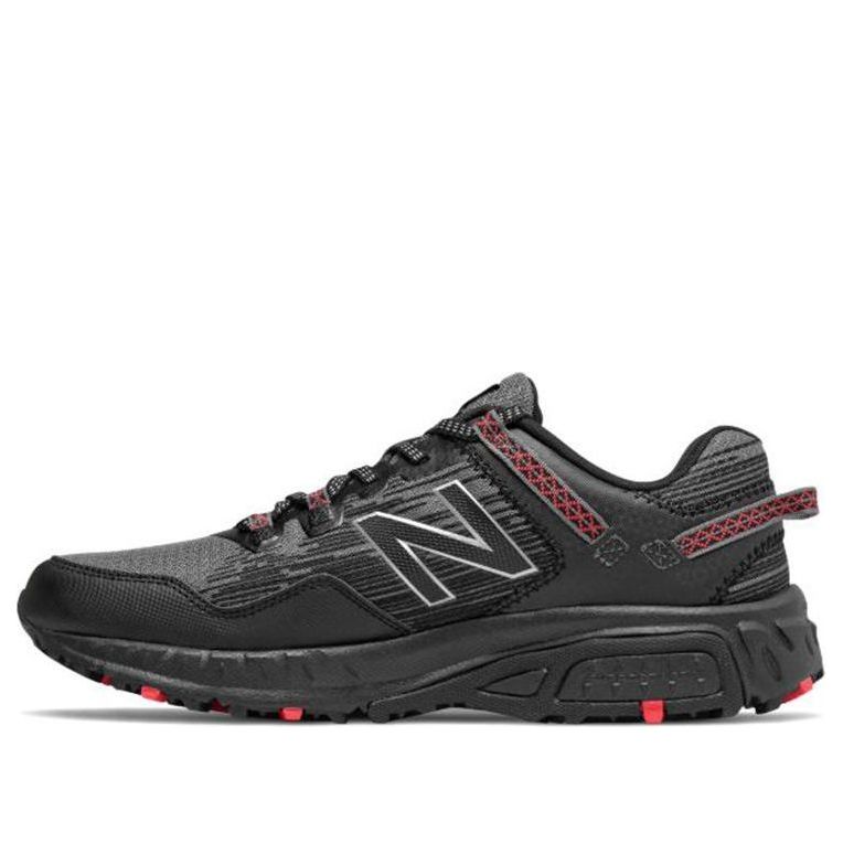 New Balance 410 v6 Trail Shoes Black/Red MT410LB6