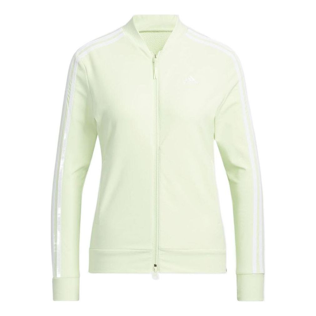 (WMNS) adidas 3-Stripes Jacket Asia Sizing 'Green' HA0213