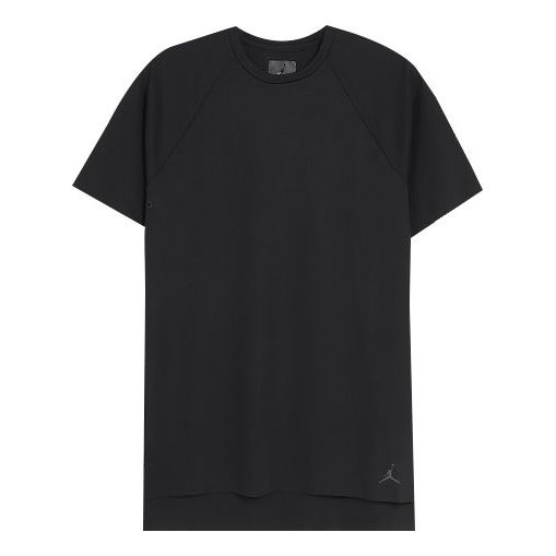 Air Jordan Sports Basketball Short Sleeve Black 834548-010
