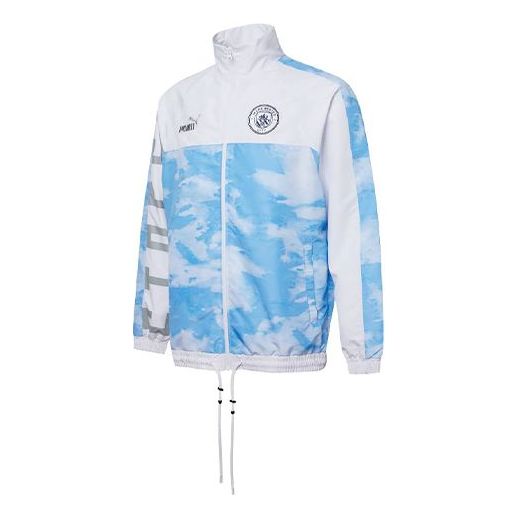 PUMA Mcfc Street Soccer Track Jacket 'Blue' 758802-11