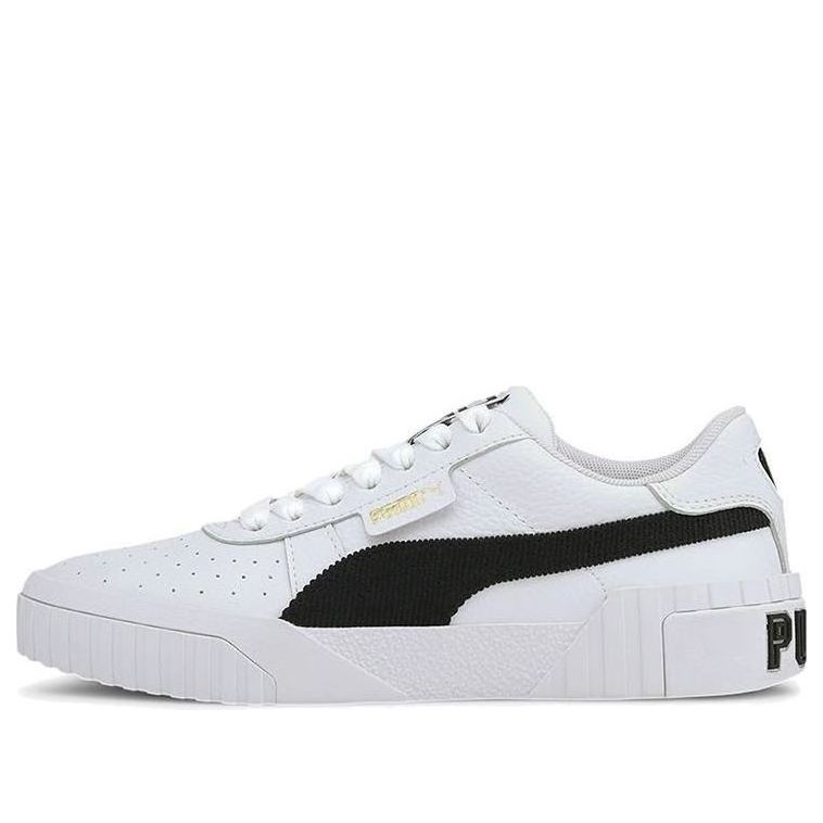 (WMNS) PUMA Cali 'Corduroy - White Black' 374663-01
