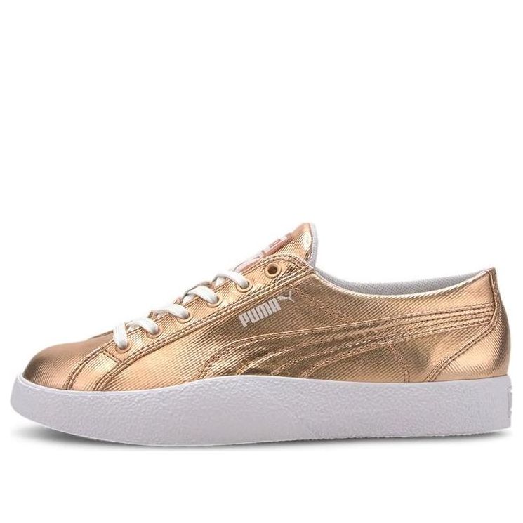 (WMNS) PUMA Love Trainers Metallic Rose Gold 372248-01