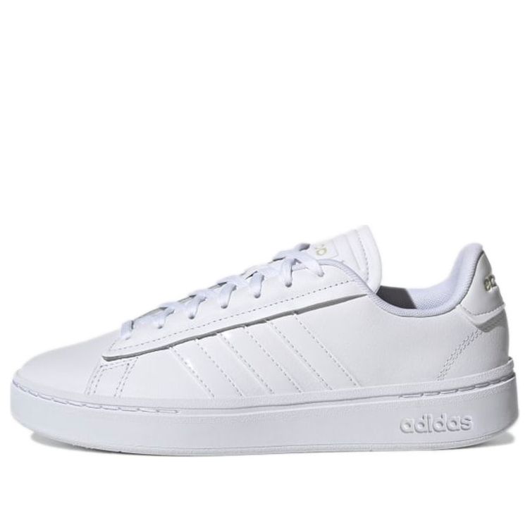 (WMNS) adidas Grand Court Alpha 'White / Gold Metallic' GX8166