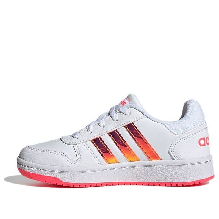 (GS) adidas Hoops 2.0 'White' FW7616