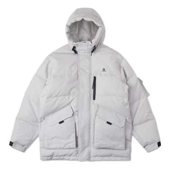 Converse Premium Mid Down Jacket Asia Sizing 'White' 10025249-A01
