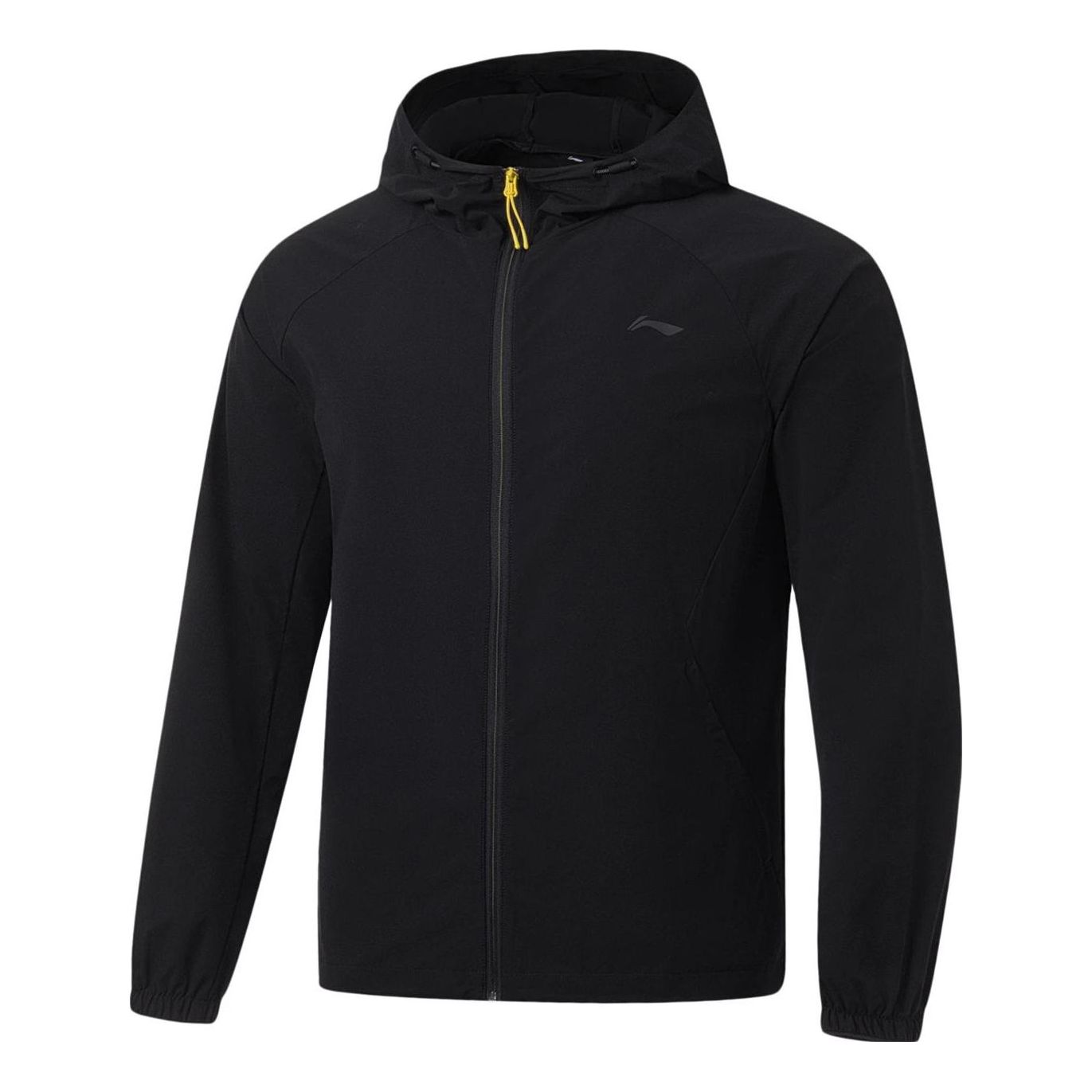 Li-Ning Logo Training Waterproof Hooded Jacket 'Black' AFDT195-1