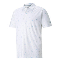 PUMA MATTR Snack Shack Polo Shirt 'White' 532116-01