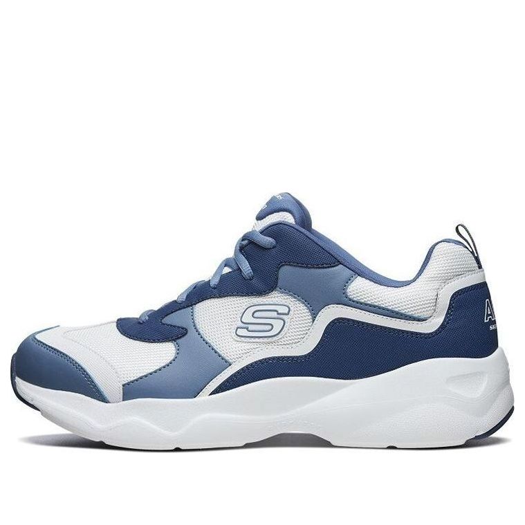 Skechers D'Lites Airy 'White Light Blue' 666117-WLB