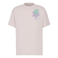 [Karry Wang] DIOR Tight-Spun Cotton Rose Embroidered For Men Pink 943J605D0554-489