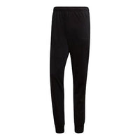 adidas Essentials 3-Stripes Tapered Tricot Pants Black DU0455