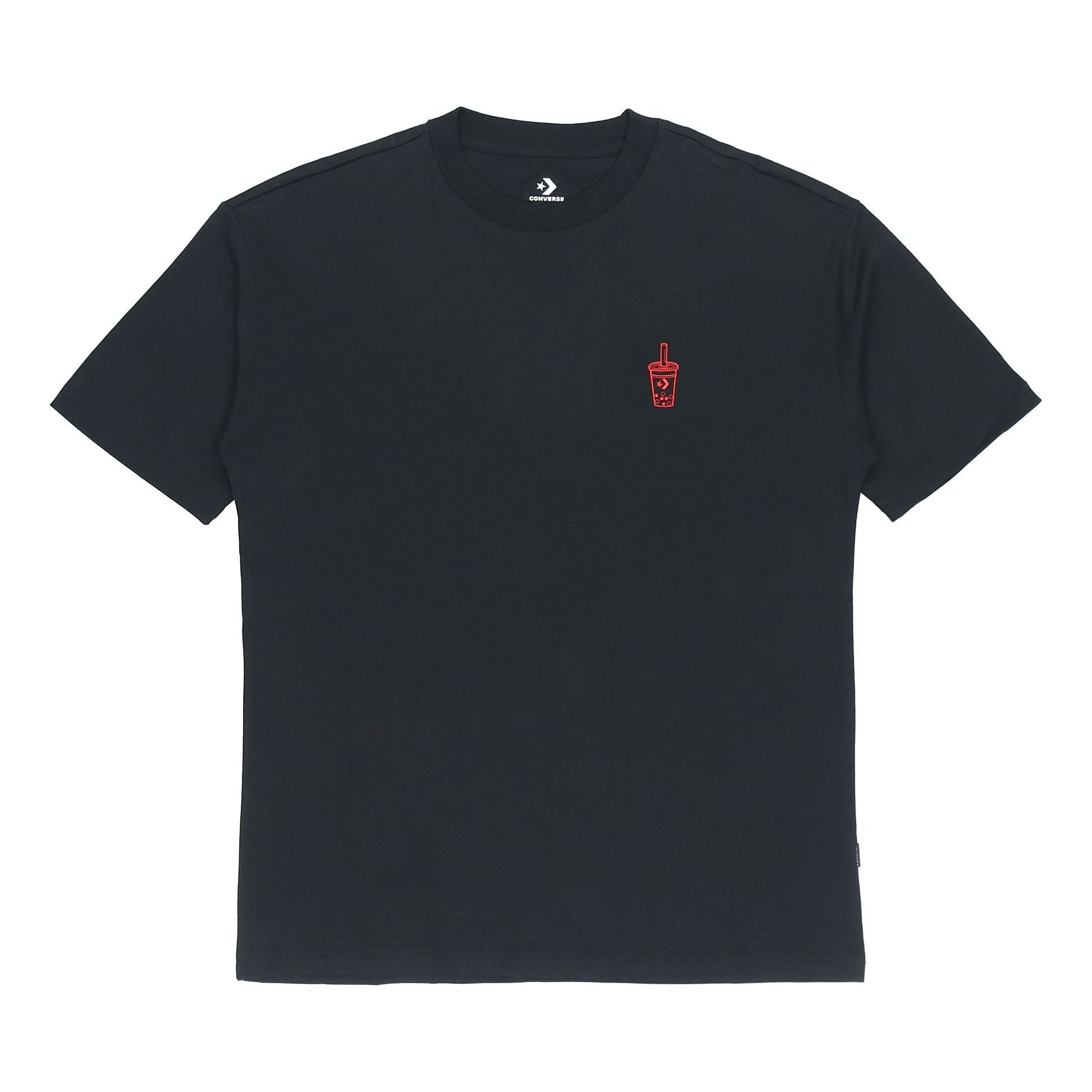 Converse Applique Short-sleeve Tee Unisex Black 10020849-001