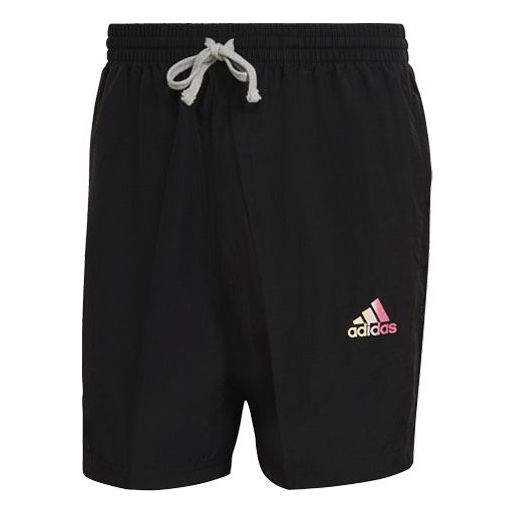 adidas M Favs Q2 Sho Drawstring Loose Sports Shorts Black GK9592
