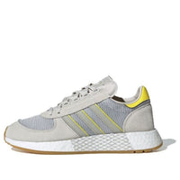 (WMNS) adidas originals Marathon Tech W Grey Yellow EE4943