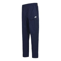 Men's Nike Loose Sports Cargo Casual Pants/Trousers Blue CZ9928-410