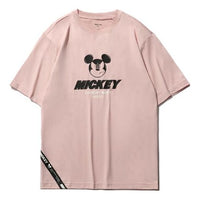 Li-Ning x Disney Crossover Sports Fashion Series Cartoon Printing Tee 'Pink' AHSR338-3