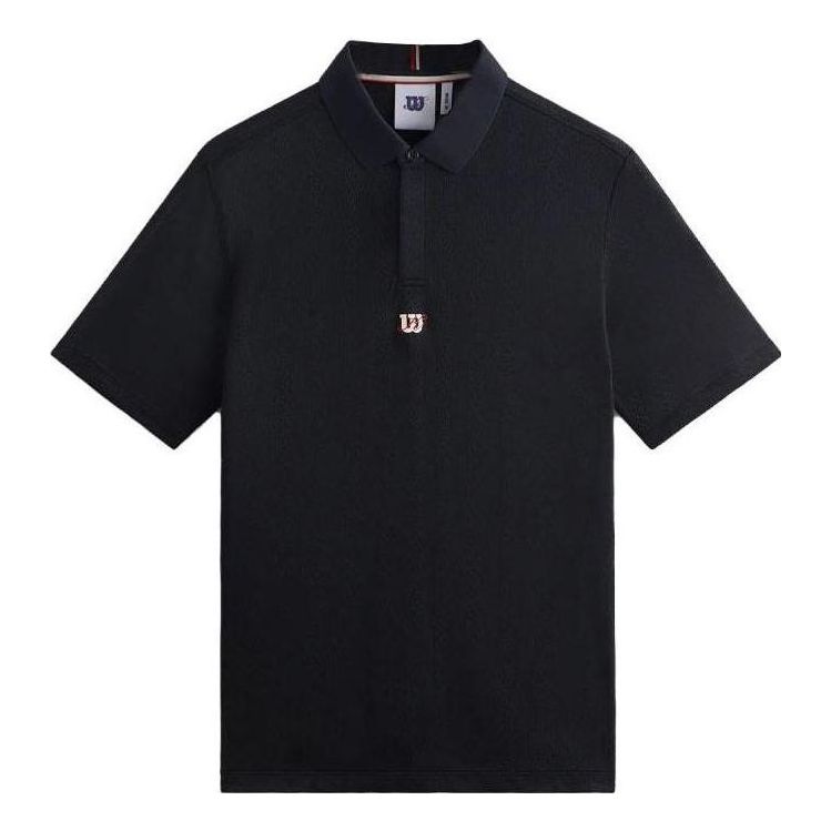 KITH x Wilson Game Point Seamless Polo 'Black' W91M314118WBKA