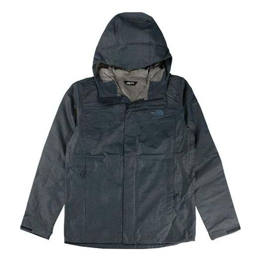 Men's THE NORTH FACE Mens Venture 2 Jackt Windproof waterproof Breathable Jacket Blue Gray NF0A2VD3MLF