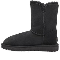 (WMNS) UGG Bailey Button II Boot Fleece Lined Black 1016226-BLK
