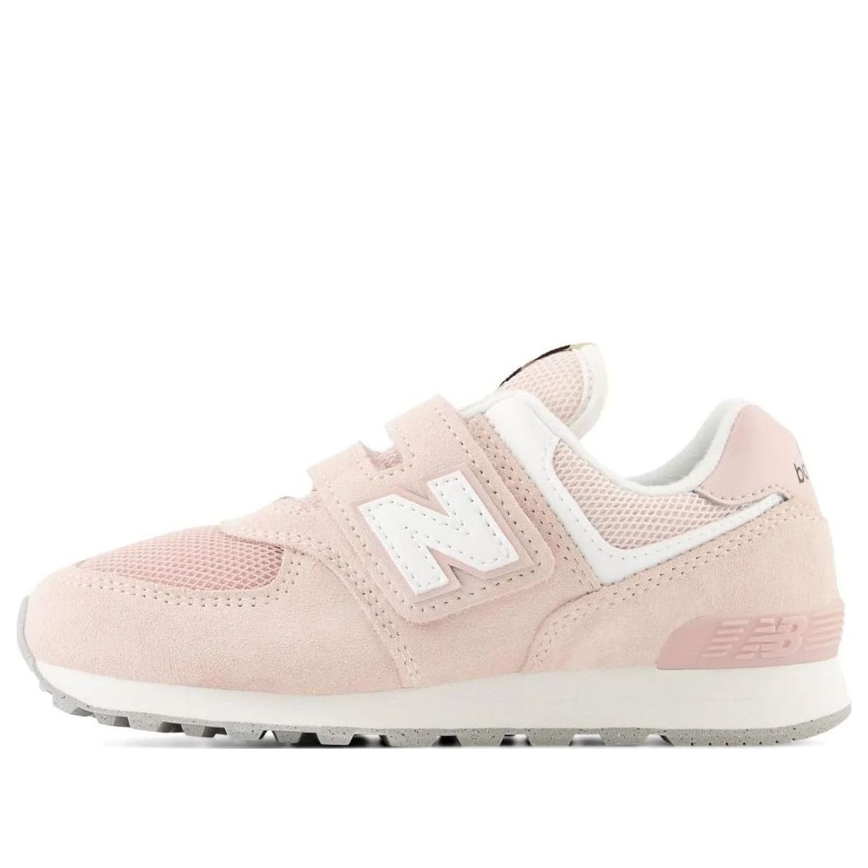 (GS) New Balance 574 'White Pink' PV574FPP