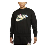 Nike Giannis Standard Issue Graphic Basketball Crew 'Black' FJ9557-010
