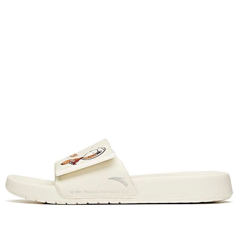 ANTA x Snoopy Life Series Slides 'White' 912126993-4
