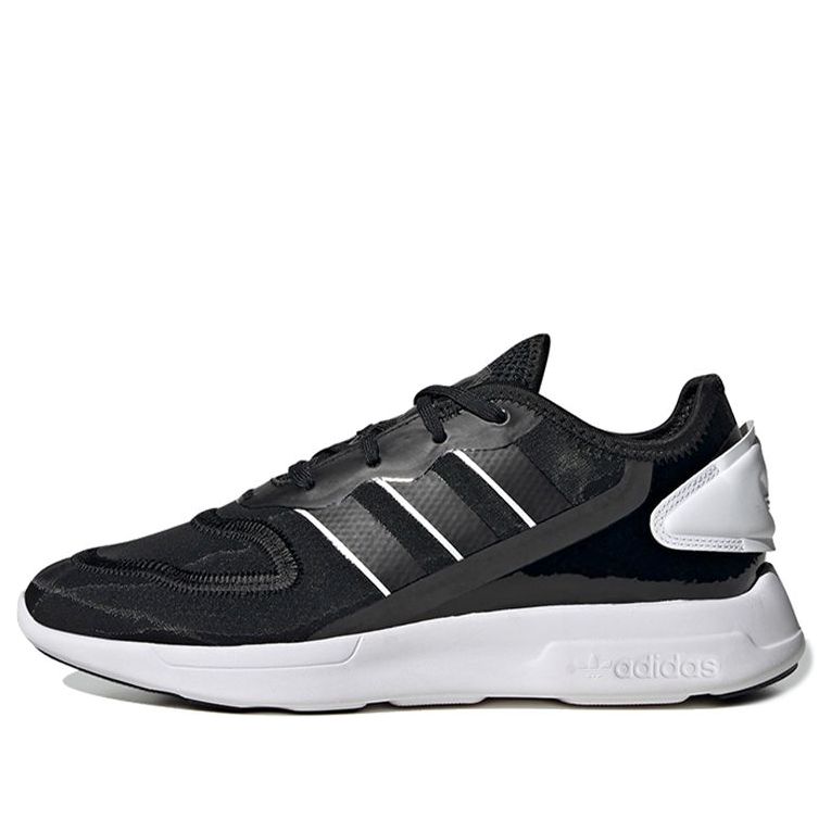 (WMNS) adidas ZX 2K Florine 'Black White' FW0088