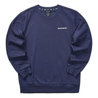 Skechers Colorful Casual Series Graphic Crew Sweatshirt 'Navy White' L323M099-00DU