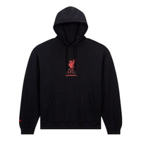 Converse x LFC Loose-Fit Logo Hoodie Asia Sizing 'Black' 10026265-A03