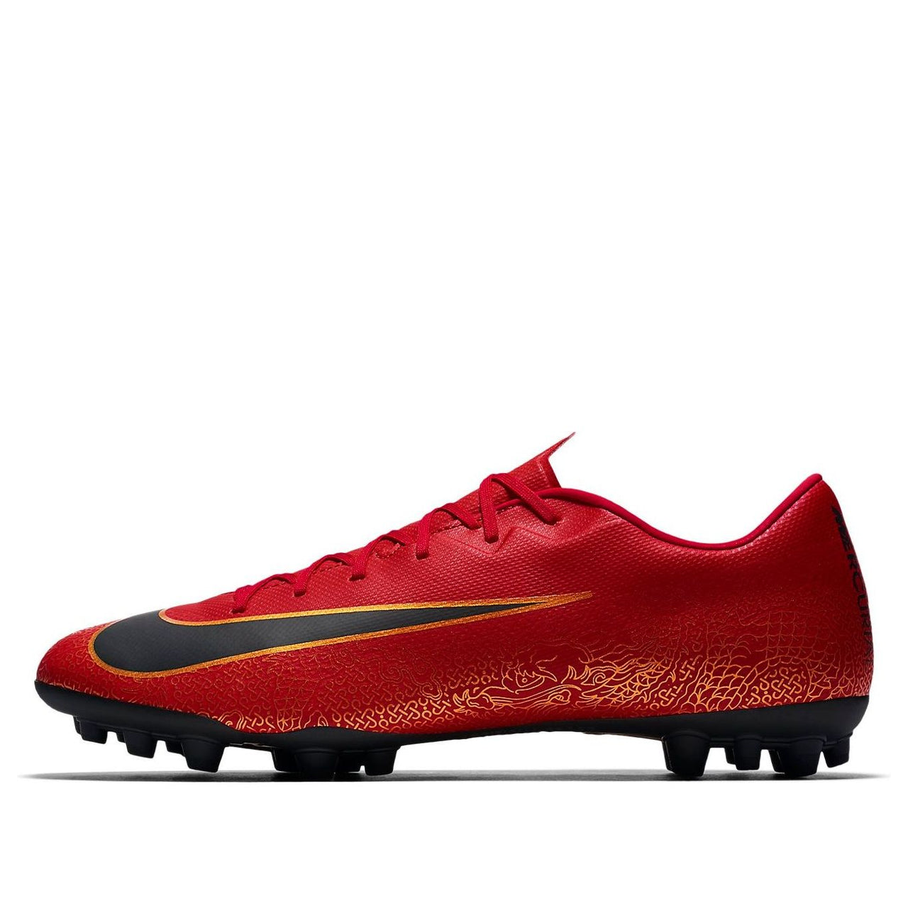 Nike Vapor 12 Academy CR7 AG-R 'Red Gold Black' AQ0336-601