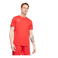 Men's Nike Dri-FIT Logo Printing Round Neck Pullover Short Sleeve Us Edition Orange Red T-Shirt BV6708-657