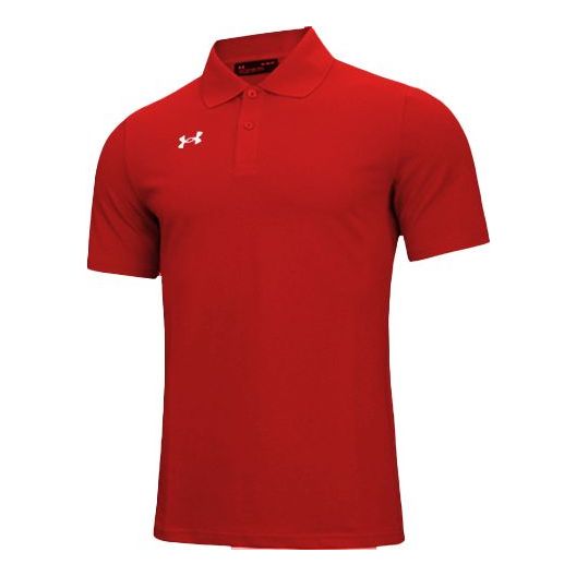 Under Armour Causual Sports Training Polo Male Red 21500536-600