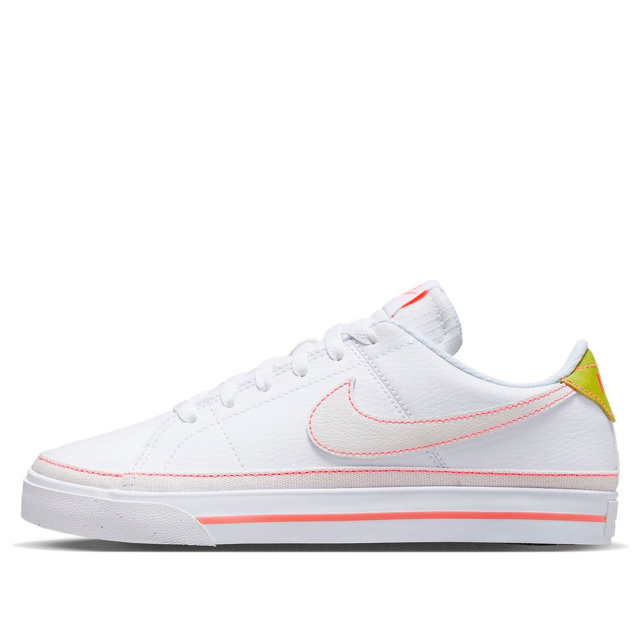 (WMNS) Nike Court Legacy Next Nature 'Hot Punch Contrast Stitch' FJ4568-100