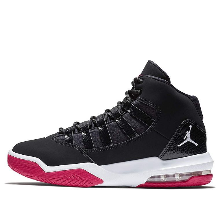 (GS) Air Jordan Max Aura 'Black Rush Pink' AQ9249-006