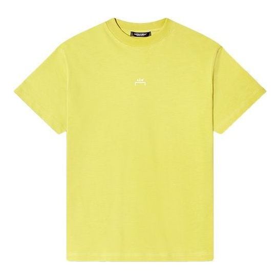 A-COLD-WALL* Logo Print T-shirt 'Yellow' ACWMTS084-GROCH
