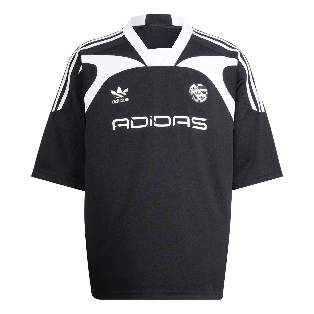 adidas Adilenium Oversized Jersey Asia Sizing 'Black' IW3635