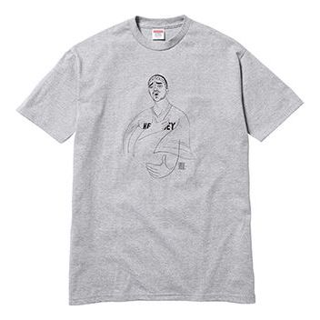 Supreme SS18 Prodigy Tee Heather Grey Character Short Sleeve Gray SUP-SS18-0265