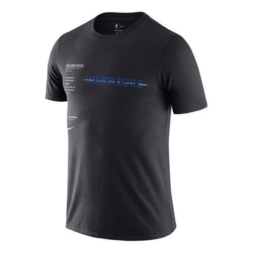 Nike Golden State Warriors Courtside Short Sleeve Black CK8020-010