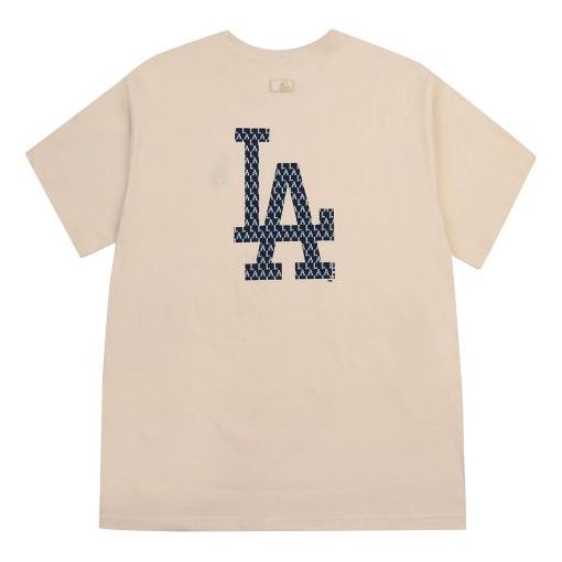 MLB Retro Series Los Angeles Dodgers Short Sleeve Unisex Ivory 31TSMA031-07I